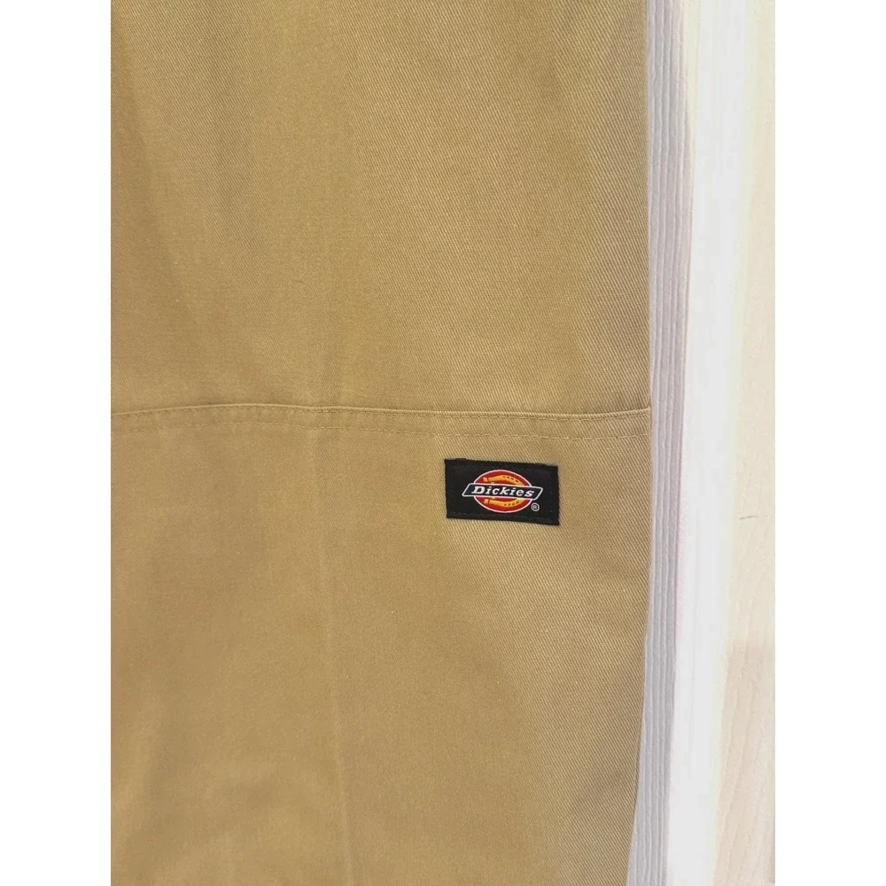 Dickies Loose Fit Double Knee Work Pants in Khaki Men's Size 40 X 30